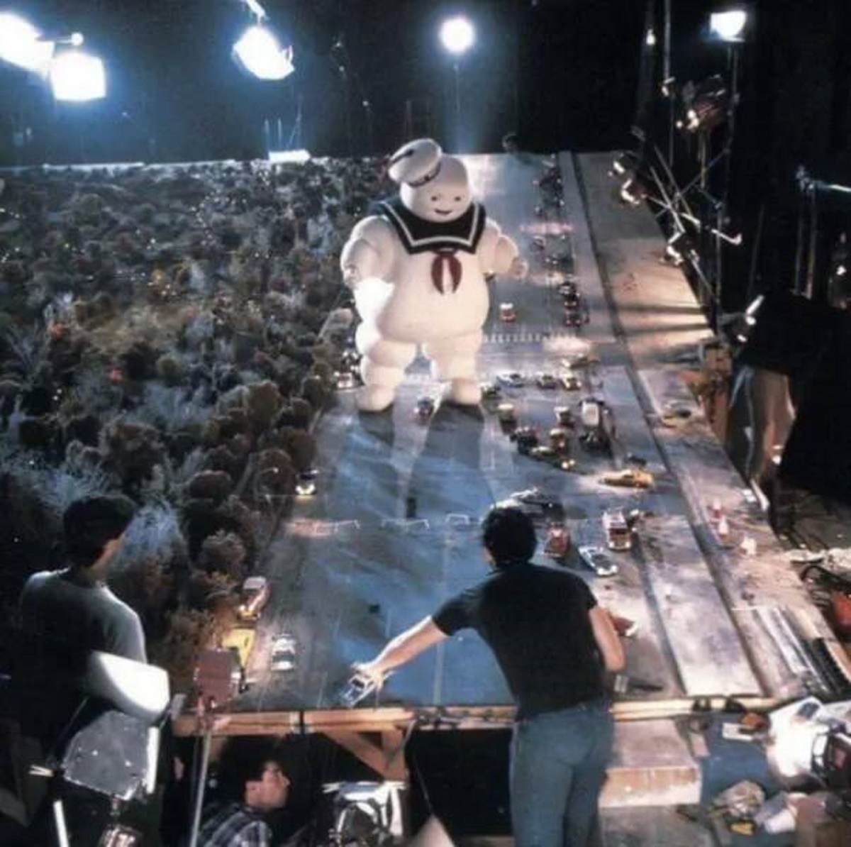 "How they filmed Ghostbuster’s climax."