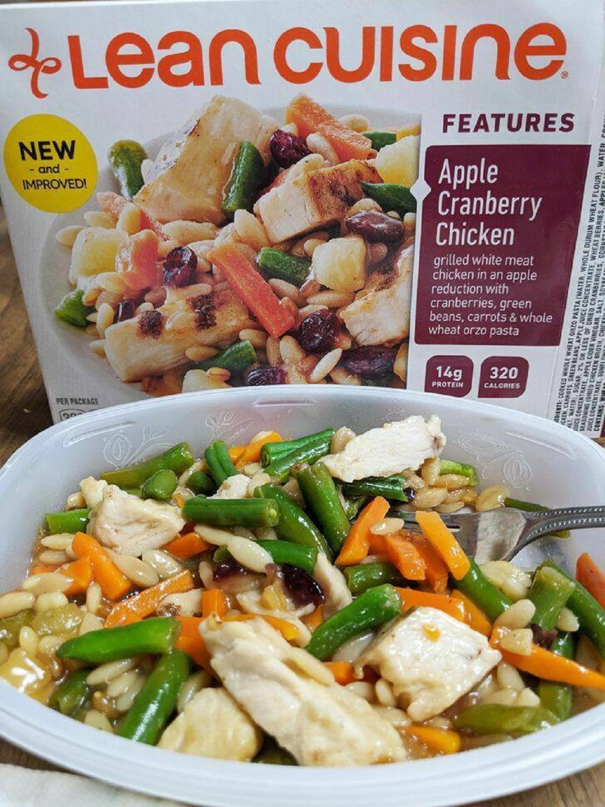 “It’s probably one of the best microwaveable meals I’ve ever had!”