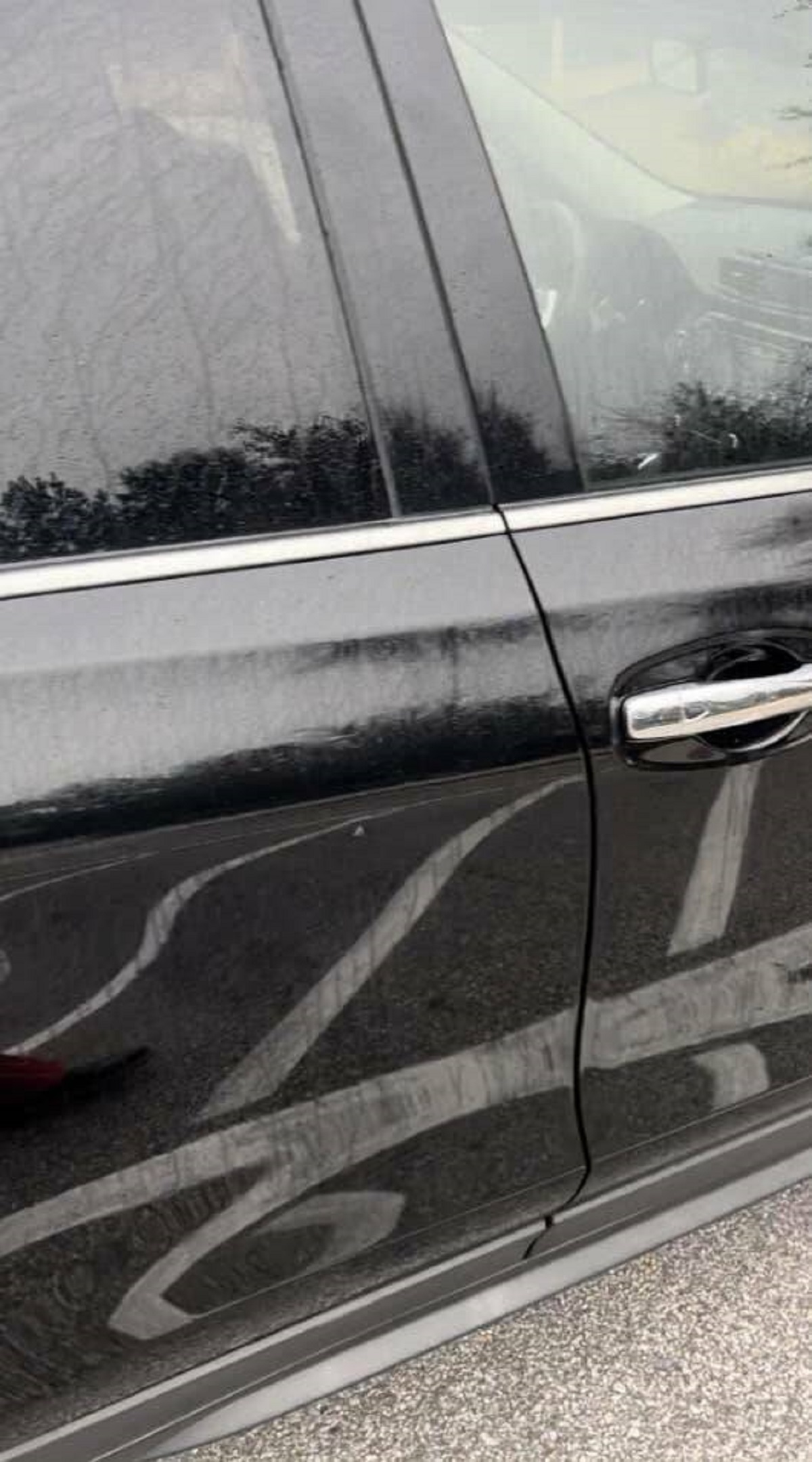 This person woke up to their car covered in, um, vegetable oil: