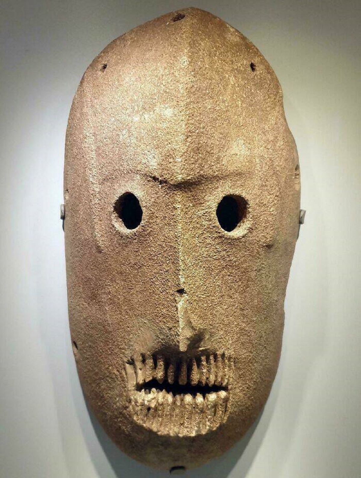 "This 9000-Year-Old Stone Mask Is The Oldest Mask In The World, And Was Found In The Judean Desert In Israel"