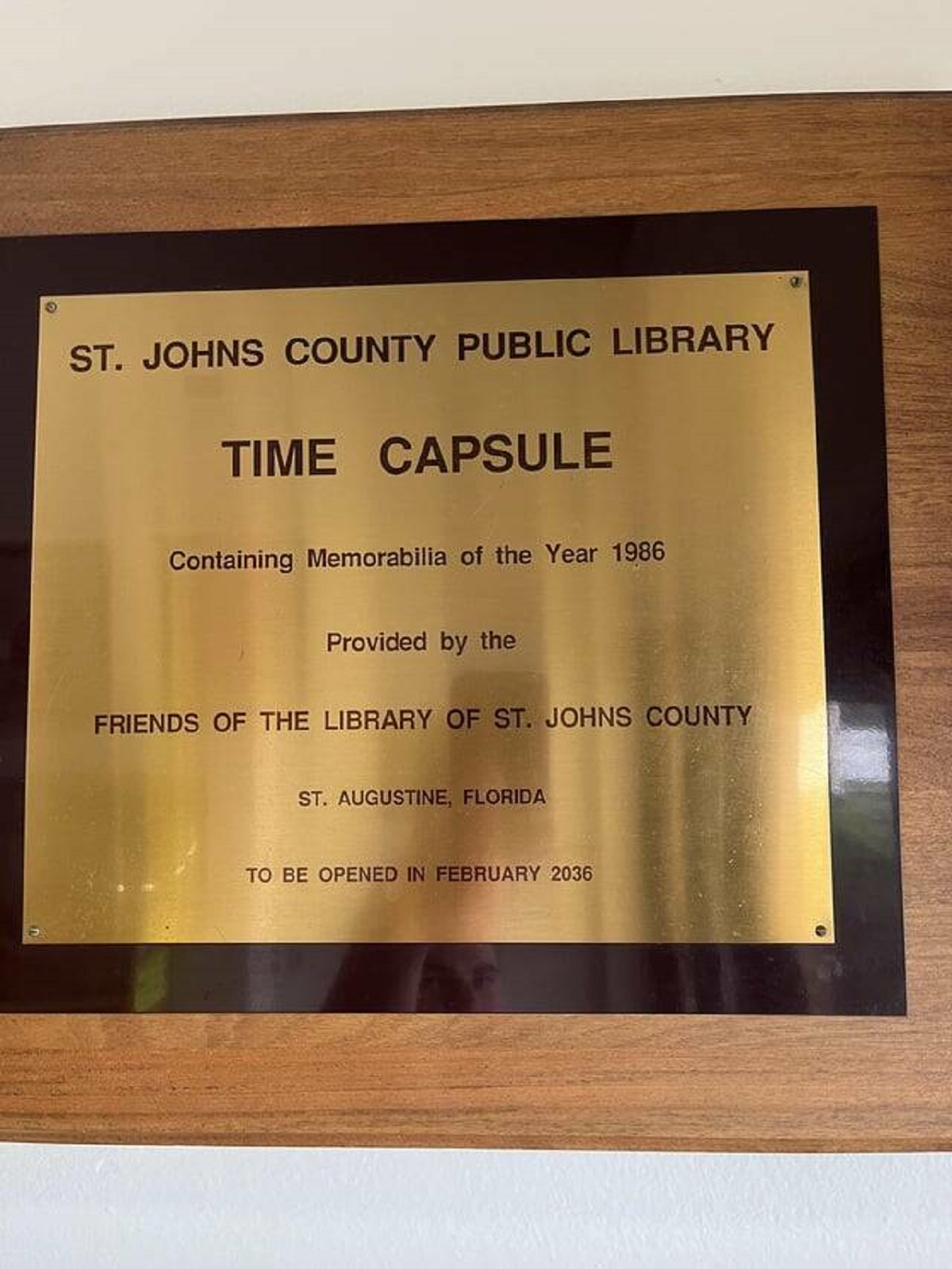 "My local library has a 50-year time capsule"