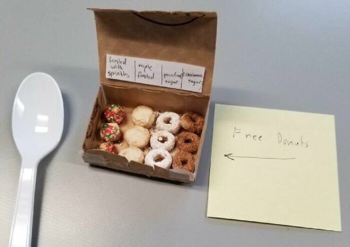 "Someone Brought Cheerio Donuts Into Work Today"