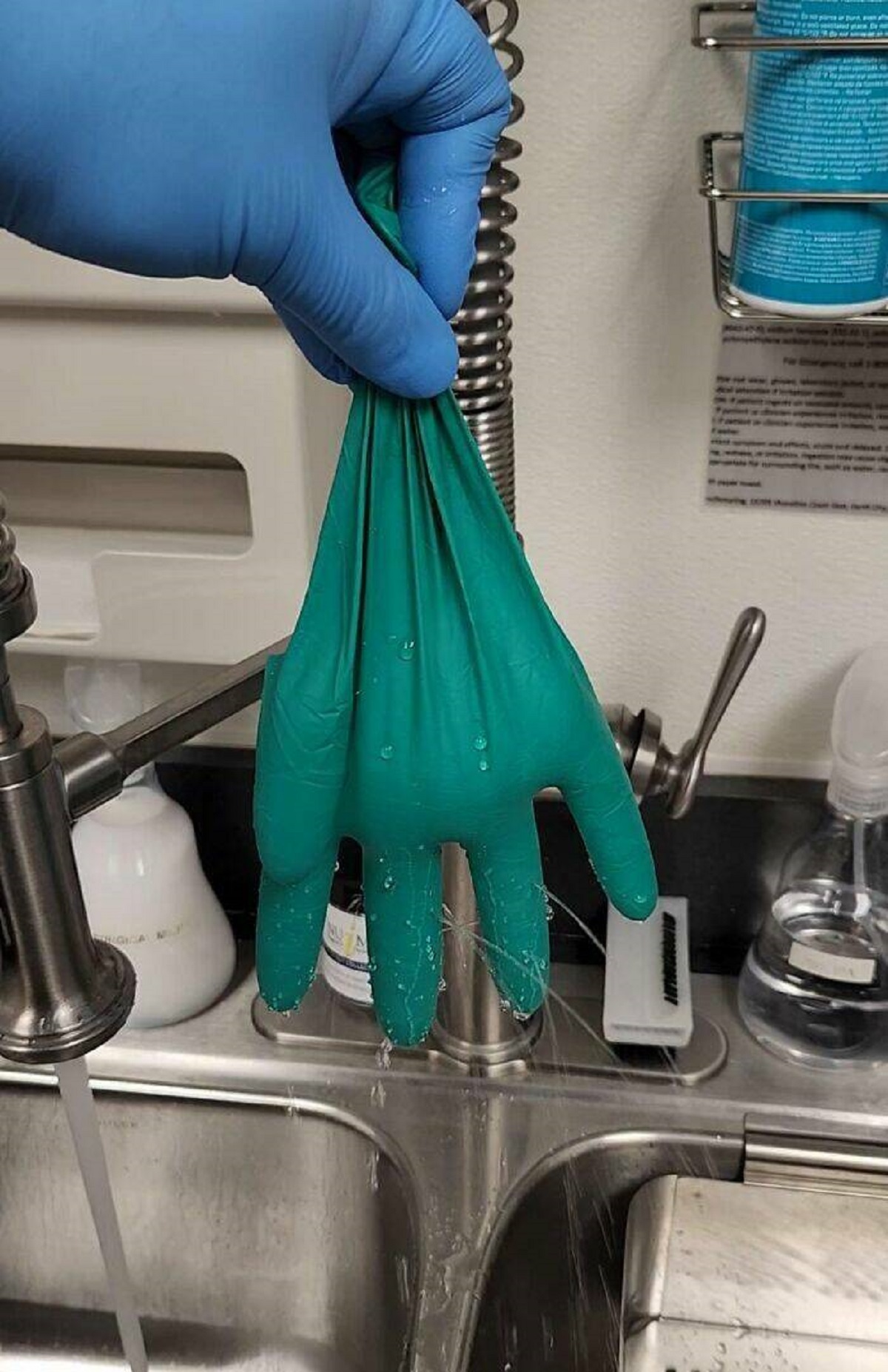 "This Glove I Put On At Work Before Going Into Surgery Had Dozens Of Pin Prick Holes In The Fingers. The Entire Box Was Like This"