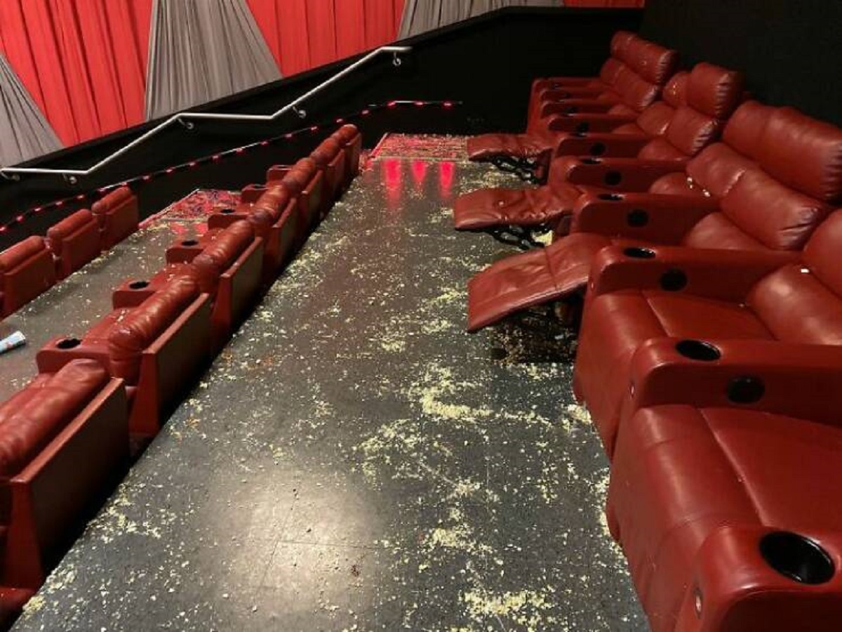 "A Group Of Teenagers Came In Just To Trash The Theater"