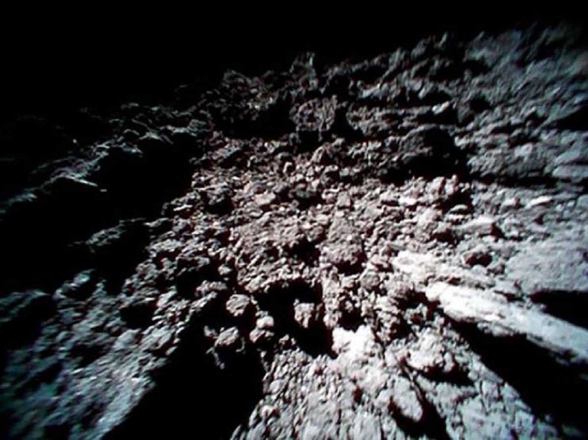 This is what the surface of an ASTEROID looks like.