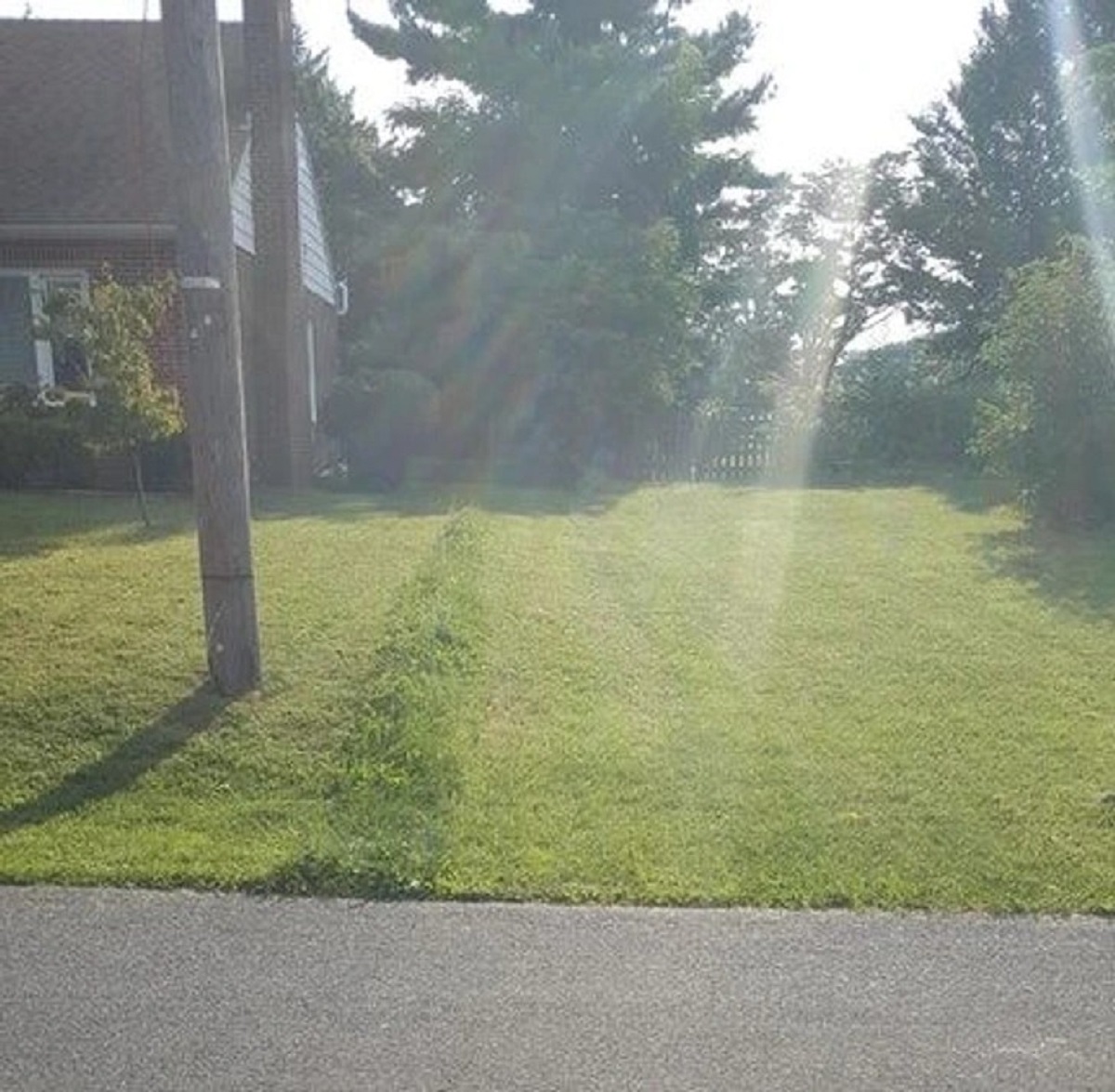 “I mowed my elderly neighbor’s lawn. The people on the left of her mowed a day after. I guess I didn’t mow right to the property line. I officially hate these people now.”