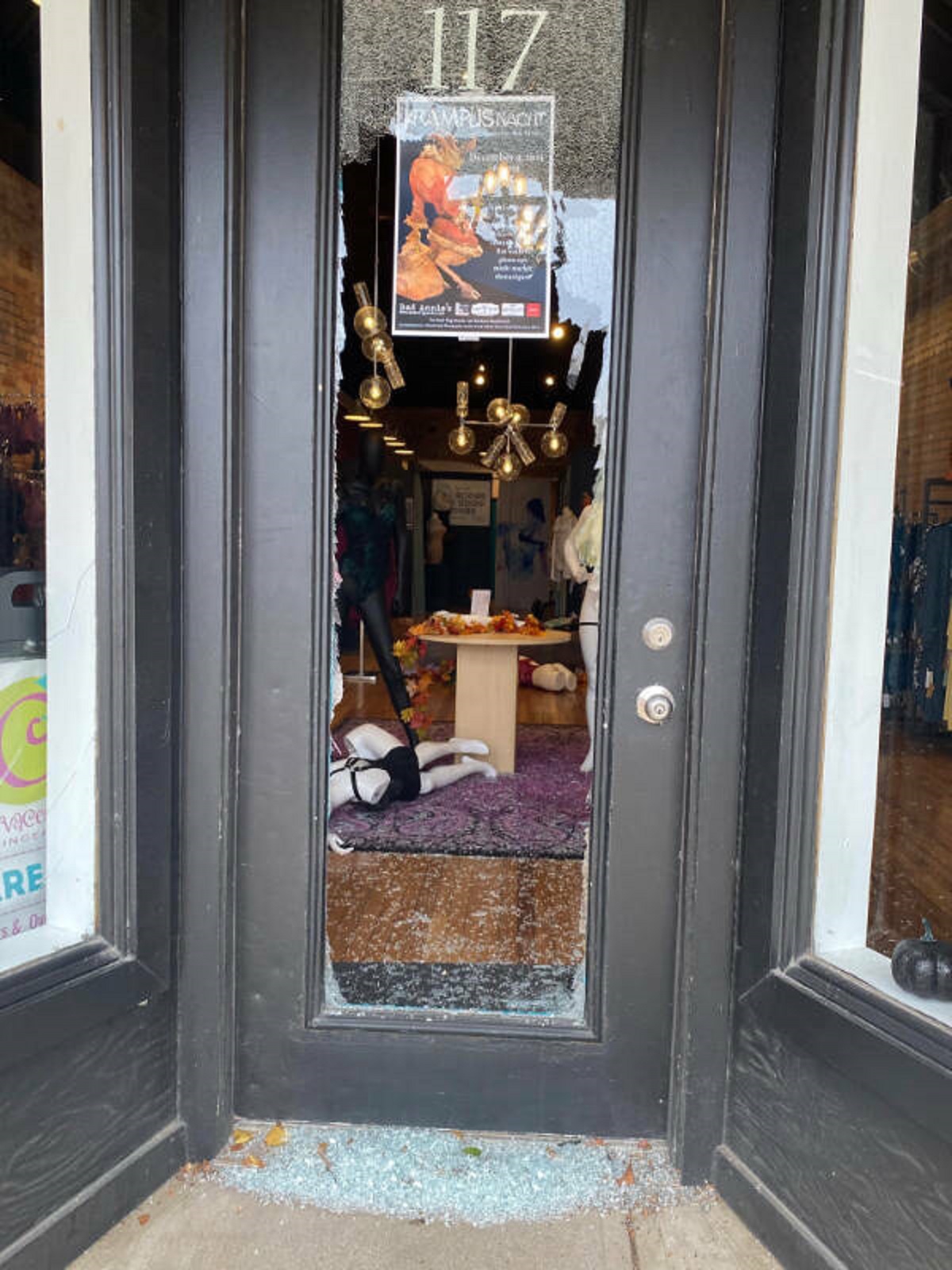 “A deer ran into the lingerie shop my sister works at”