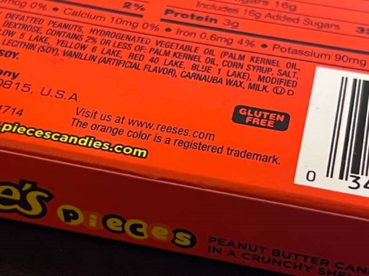 Reese's orange is a trademarked color: