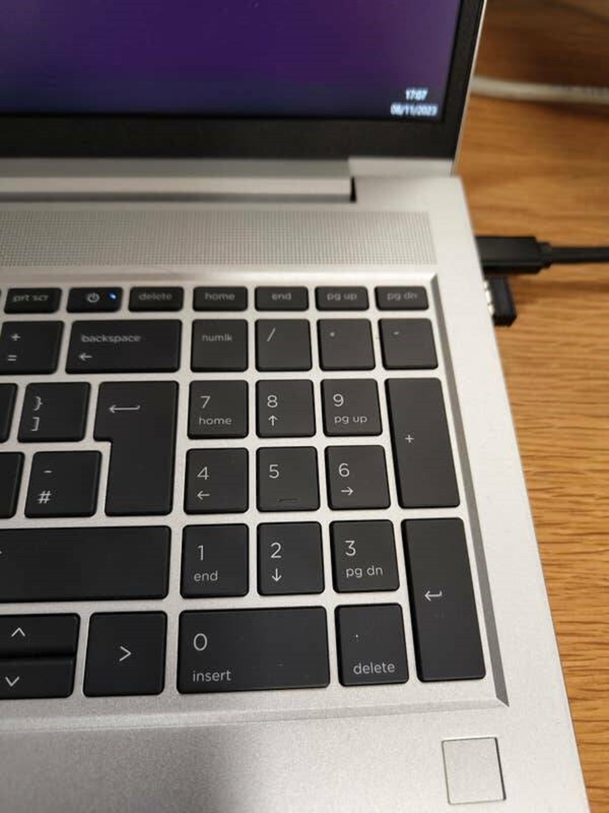 just for fun, check out the optical illusion these laptop keys make: