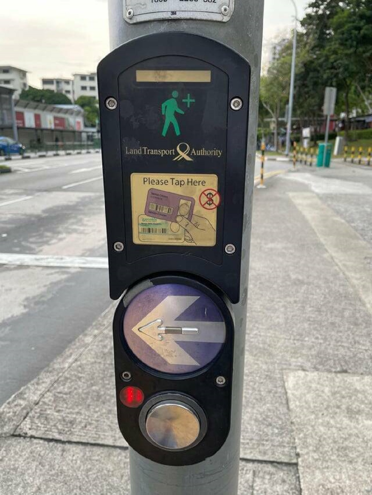 "In Singapore, senior citizens and people with disabilities can tap a card to get extra time crossing the street"