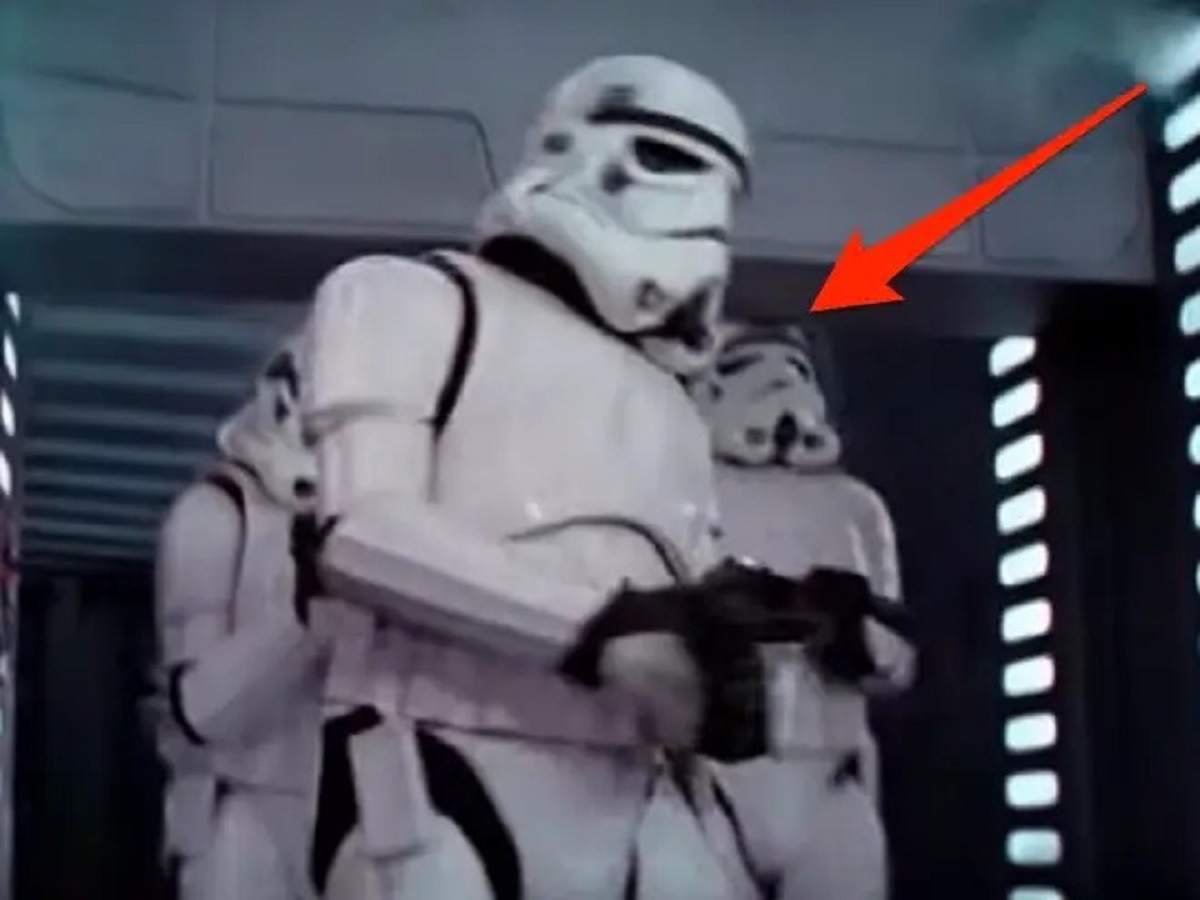 In the vast Star Wars saga, amidst epic battles between the dark side and rebels, a humorous mishap occurred. A diligent Stormtrooper accidentally banged their helmet on a spacecraft doorframe, eliciting laughter from audiences and showcasing the endearing human side of even the Empire's soldiers.