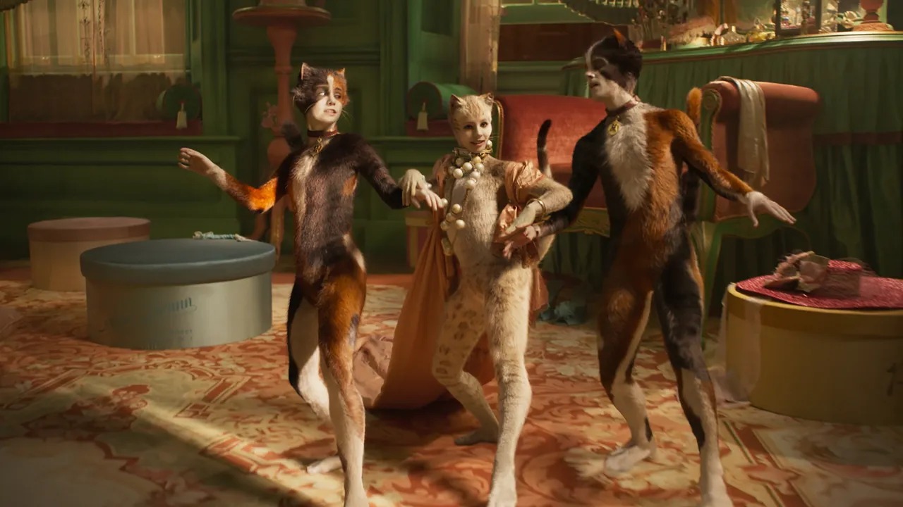 Cats intended to adapt the cherished Broadway show for the cinema, but introduced peculiar character designs. Inconsistent feline sizes throughout the film, ranging from palm-sized to towering, left audiences puzzled about the movie's choice between realism and surrealism in portraying the Jellicle tribe.