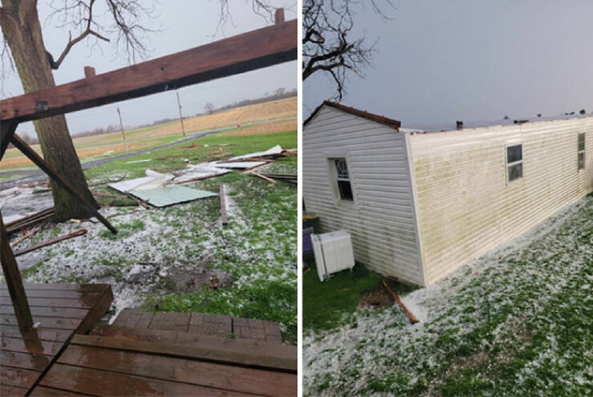 "A Tornado Took My Roof Yesterday"