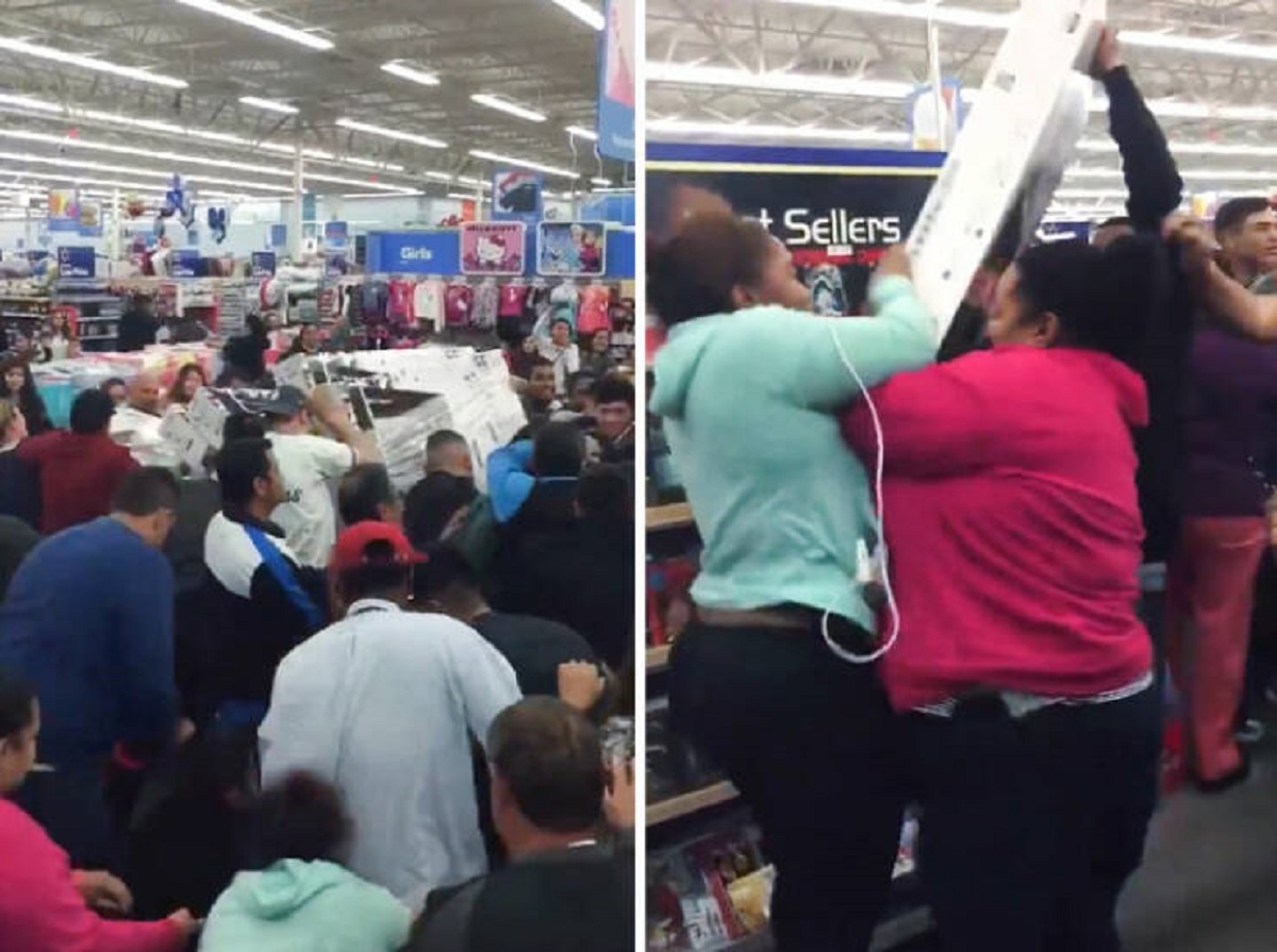 "Black Friday Fail. People Are Fighting Over Products"