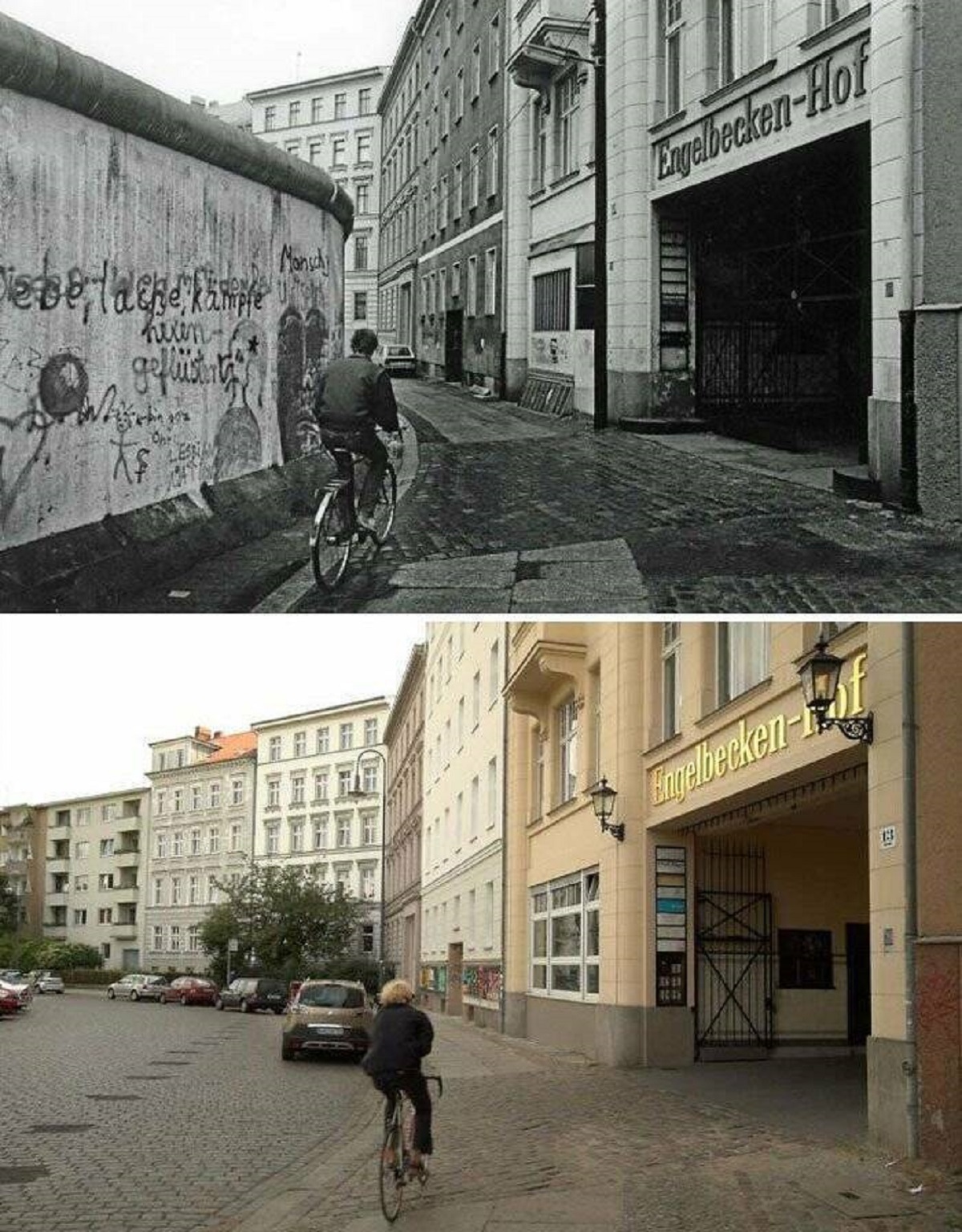 "Bike Ride In Berlin Kreuzberg ( 1985 / 2018 )"