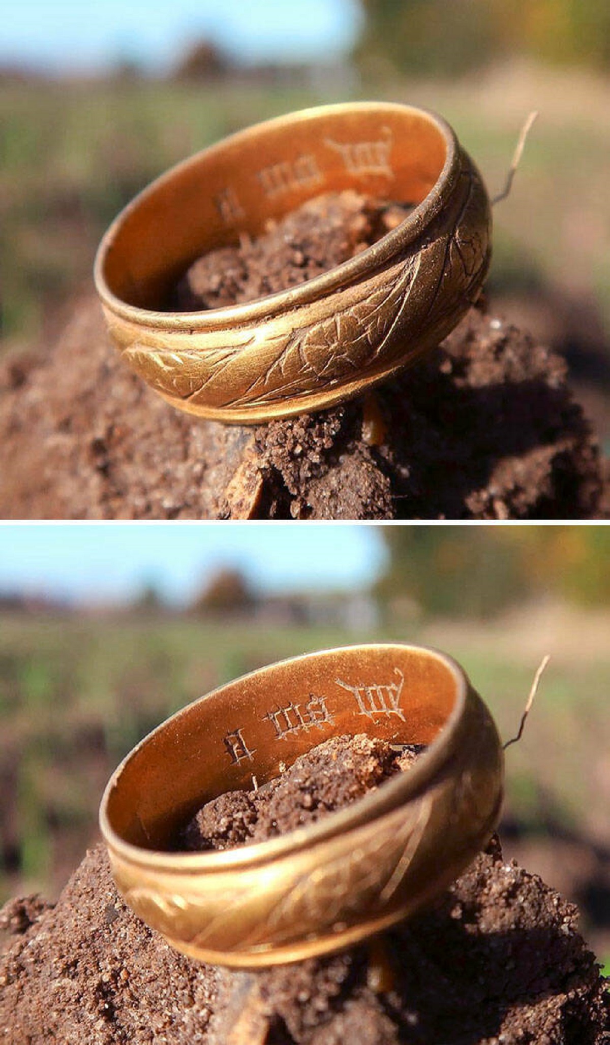 "Medieval Gold Ring I Just Found"