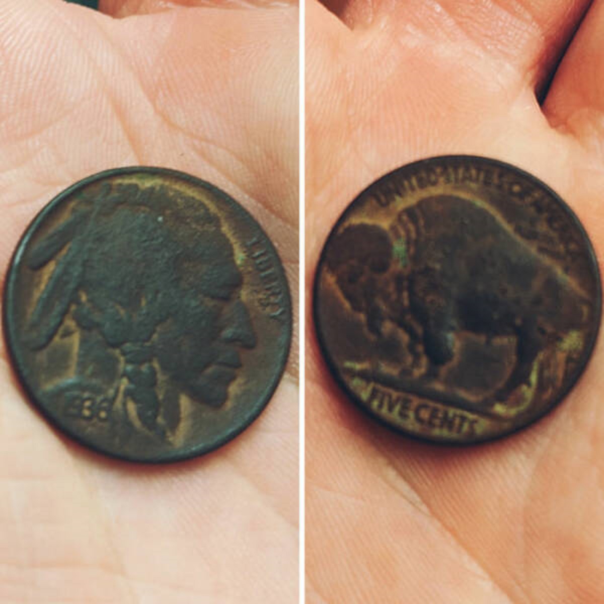 "I Found This American Coin Far Away From Its Country, In A Quiet Field While Metal Detecting In Scotland"