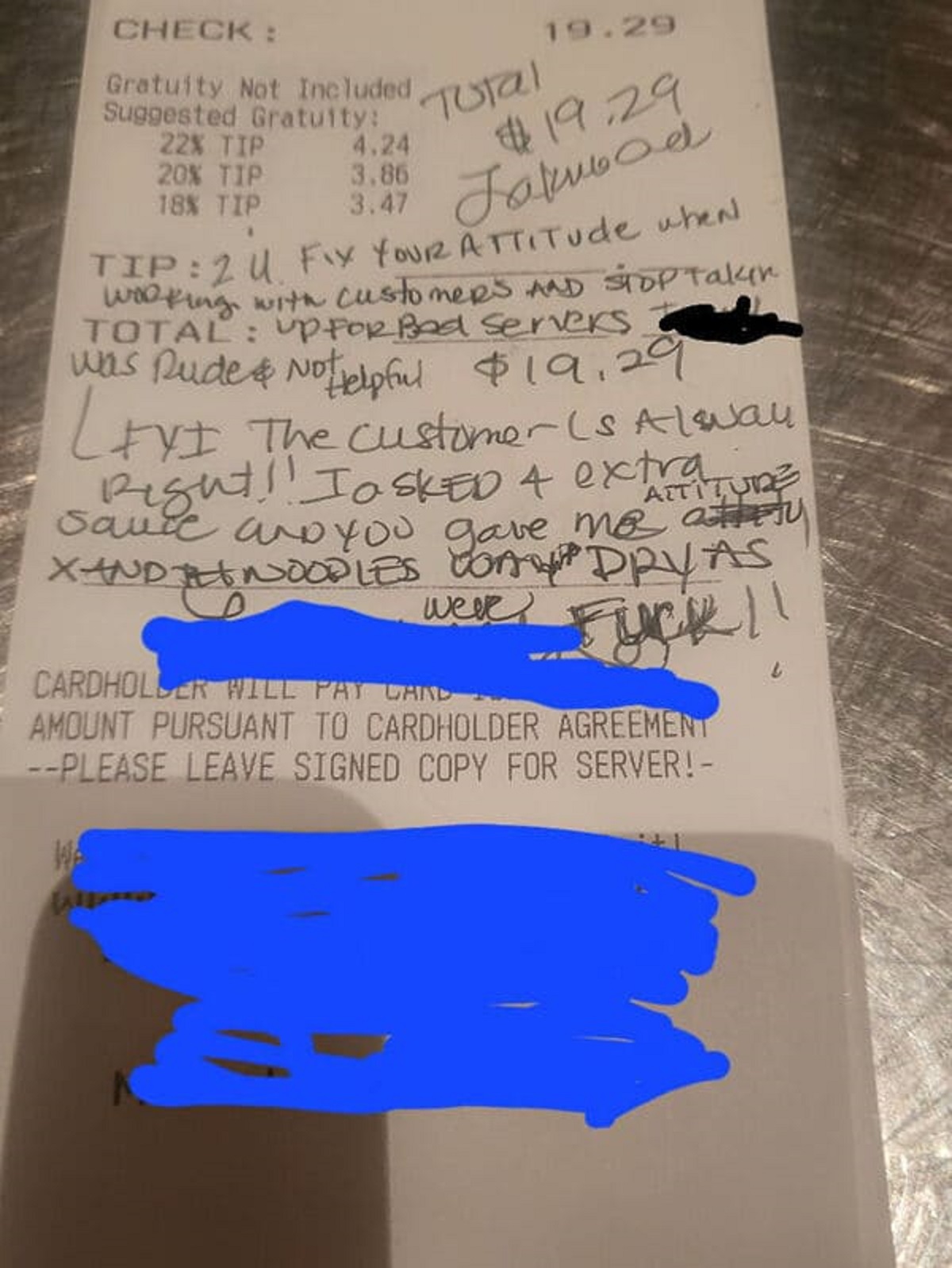 “My Co-Worker Got A Novel On Her Check”