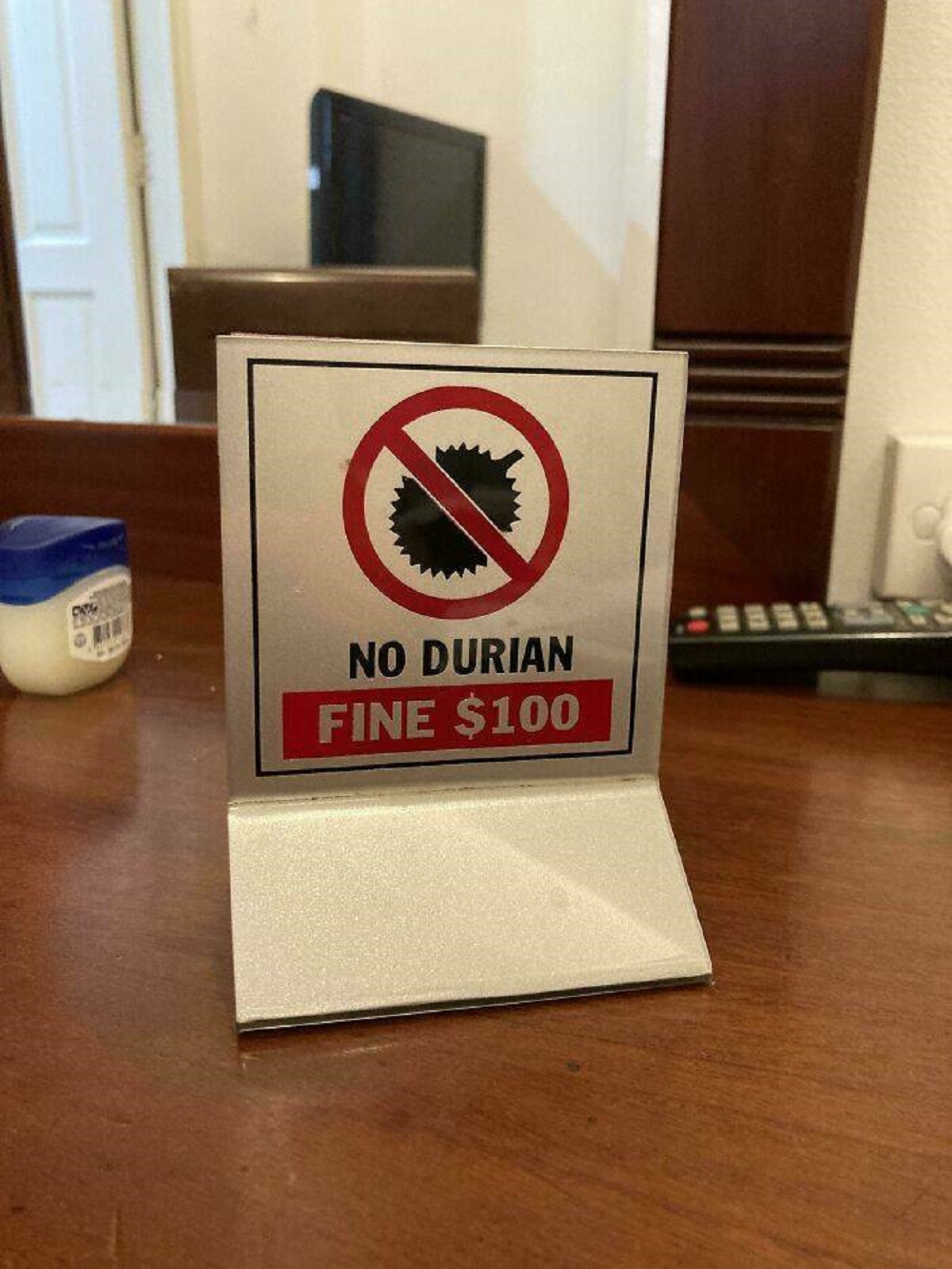 "$100 Fine For Eating Durian Fruit In My Hotel In Vietnam"