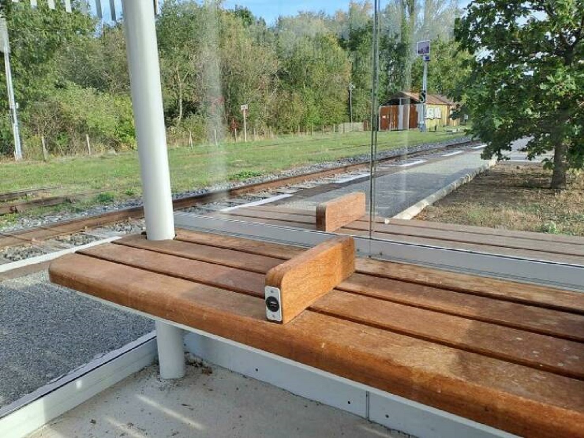 "They Have A Bench With A USB Port At A Train Station In Rural France"