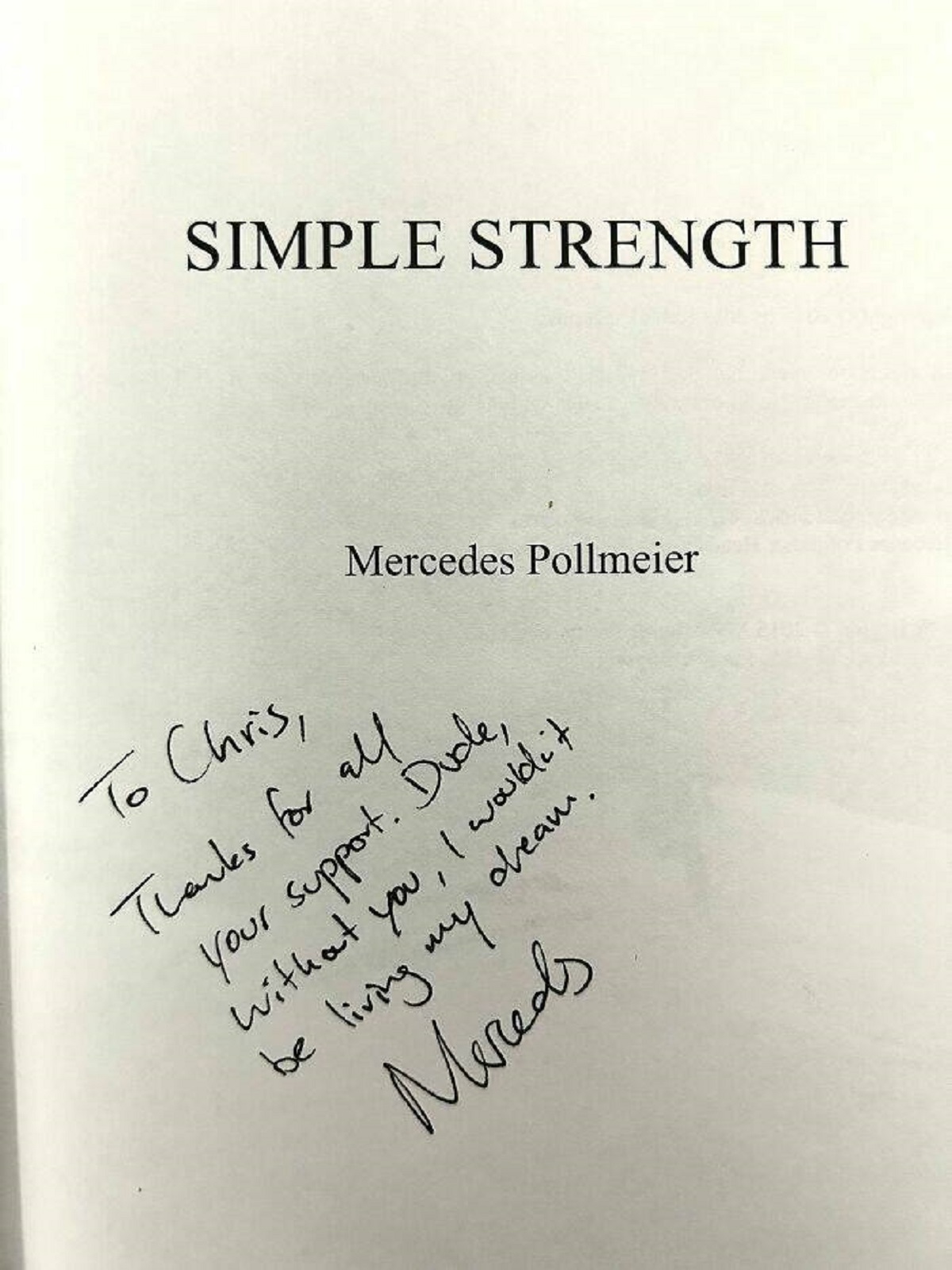 "This Book I Bought Used On Amazon Is Signed By The Author"