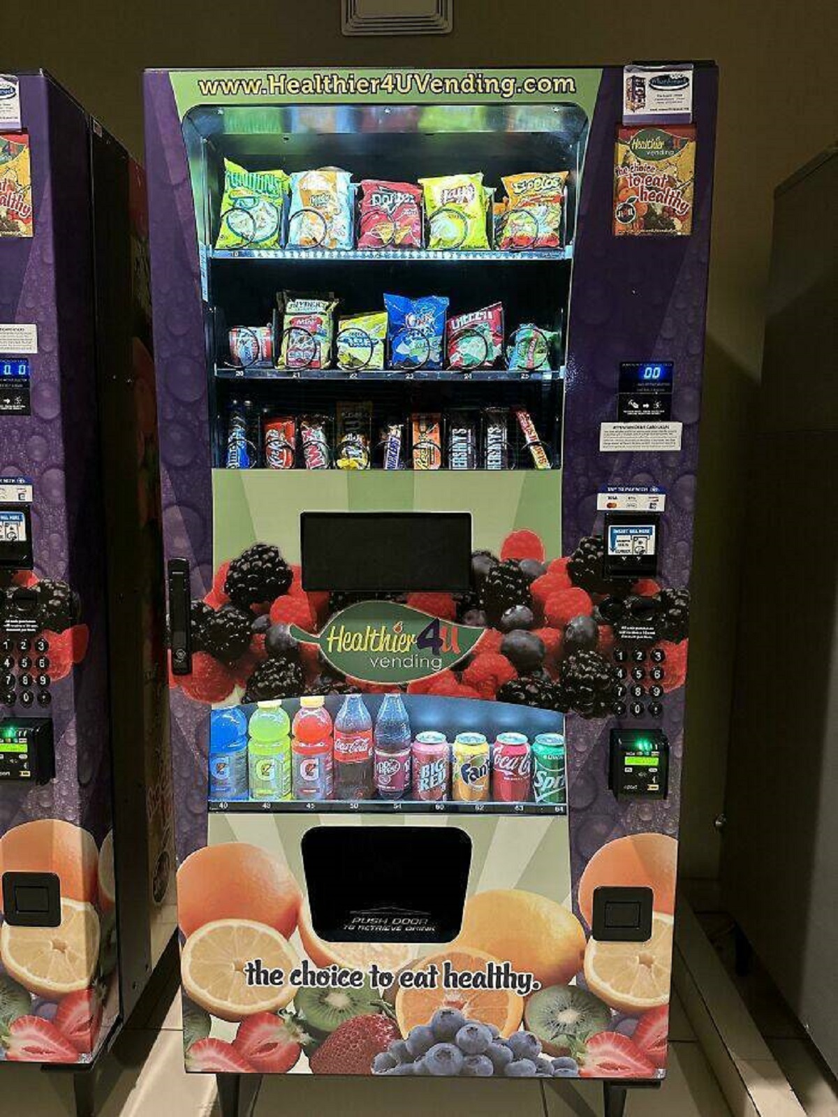 "A “Healthier 4 U” Vending Machine In Texas"