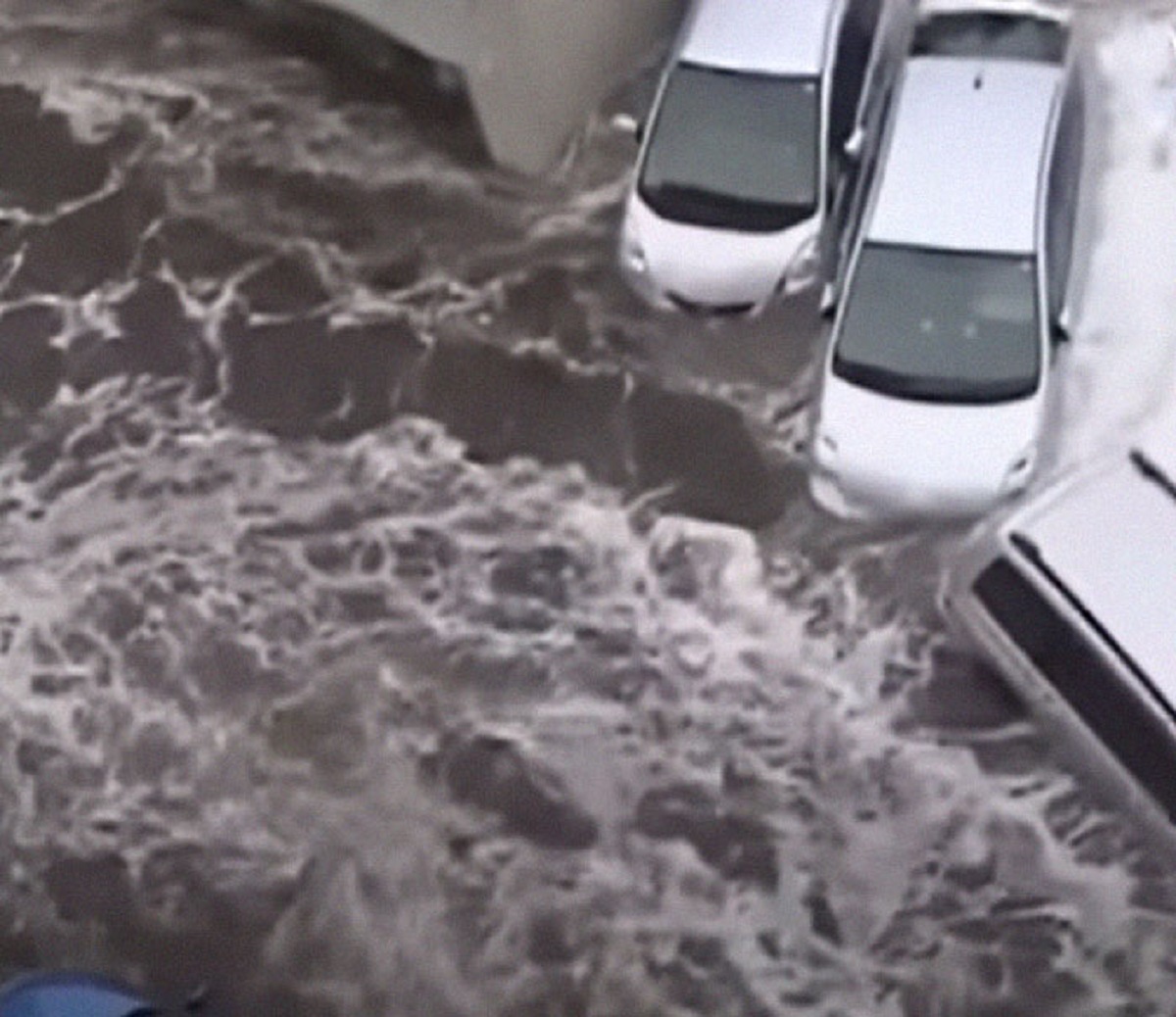 I was up at 2 or 3am or whatever it was when the tsunami hit Japan in 2011. They had live footage from a helicopter and you could see the water destroying everything in it's path.