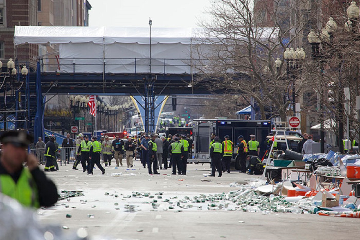 Boston Marathon Bombing

It was so surreal and I knew a lot of people there (running and spectators). The timing was seriously scary as the Sox game had let out and I couldn't get a hold of family members who had gone to Fenway and planned to walk to the finish line. They decided not to, but our neighbors were directly impacted.

That and the next few days were wild, to say the least.