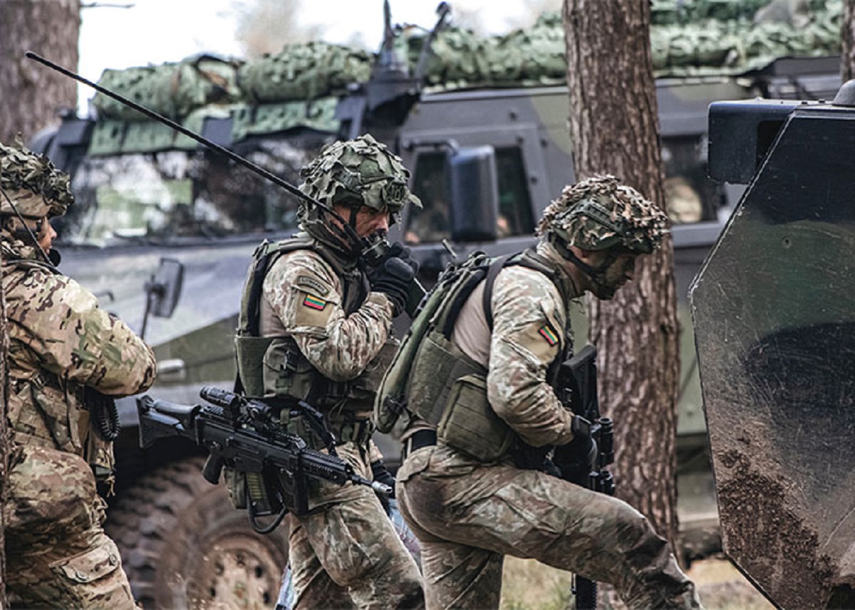 During a military training exercise in Lithuania; 5 soldiers serving in the reconnaissance unit were declared missing after they failed to arrive at a predetermined location. A search party was initiated, for 24 hours the 5 soldiers avoided military members with trained dogs as well as military search helicopters.

Once they had completed their mission, the soldiers resurfaced. When asked, "where have you been, we've been looking for you!?" the soldiers replied, "yeah, we know, and you didn't find us, so we win"