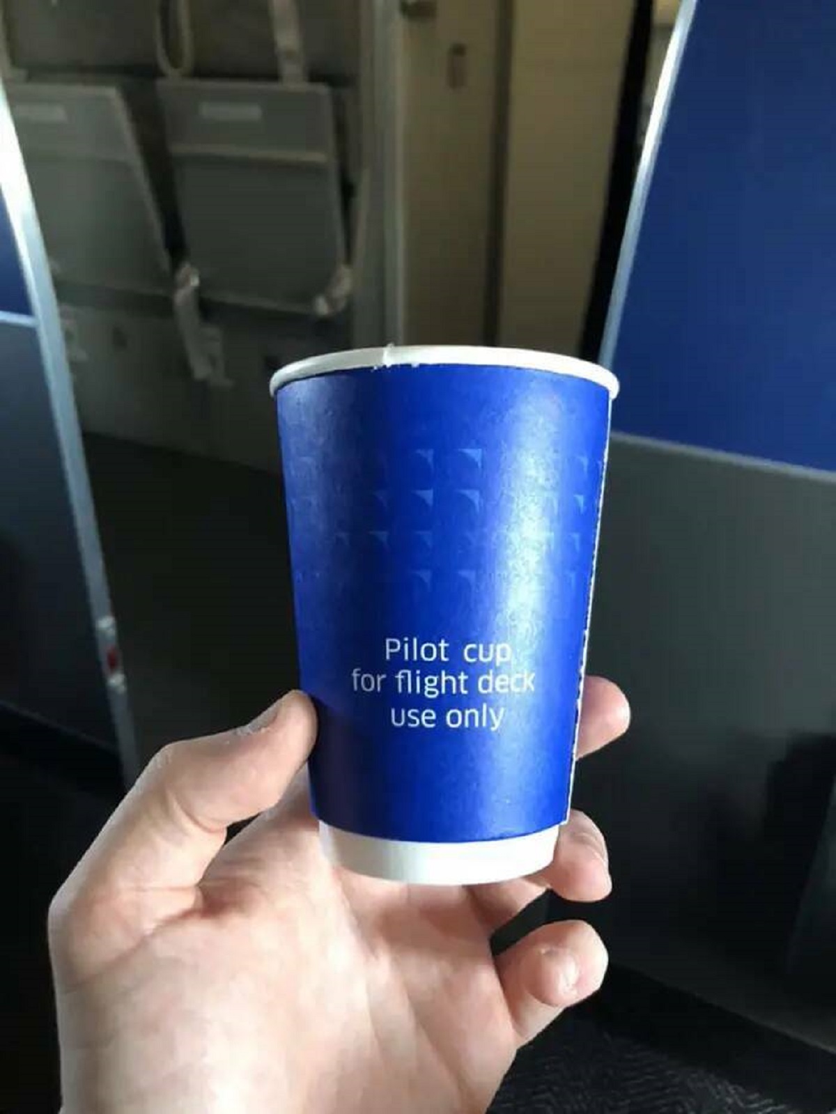 pilot cup for flight deck - Pilot cup for flight deck use only