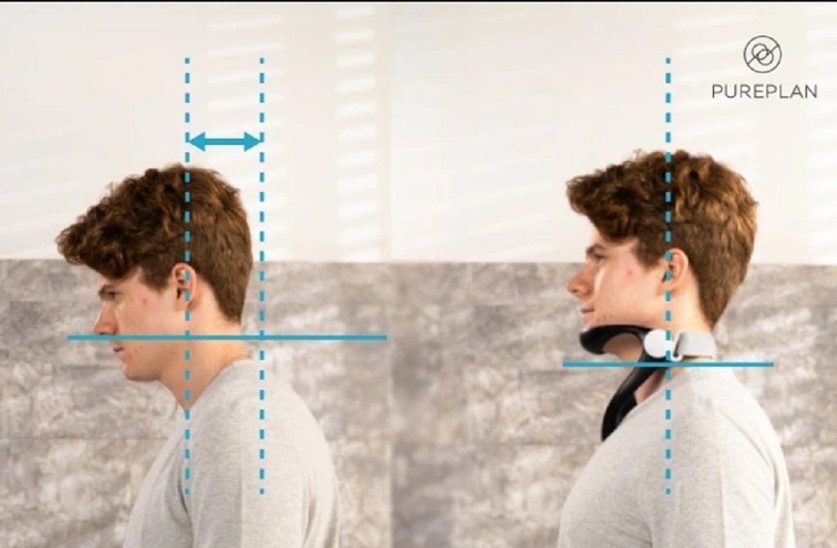 We spend hours working on the computer and our posture can deteriorate. To break out of this bad habit and protect your neck, inventors created a special supporter that keeps you in a comfortable position. Your posture stays at a 0-degree angle while wearing it.