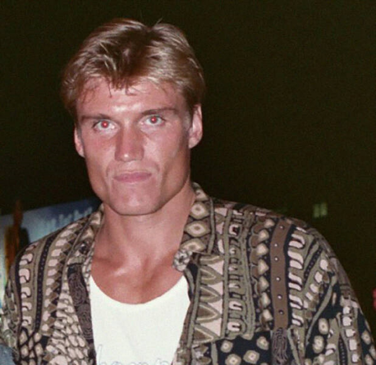 in 2009, three masked burglars broke into Dolph Lundgren's home, tied up and threatened his wife, but fled after finding a family photo and realizing whose home they'd broken into"