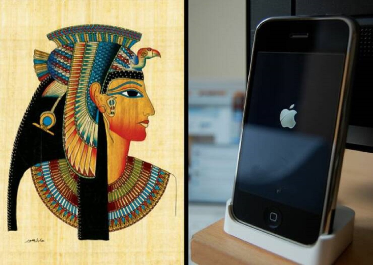 "Cleopatra was kicking it closer to the era of the first iPhone than to the time when the great pyramids were built. Crazy, right? The ancient queen was more in sync with Steve Jobs than with the builders of those iconic pyramids."