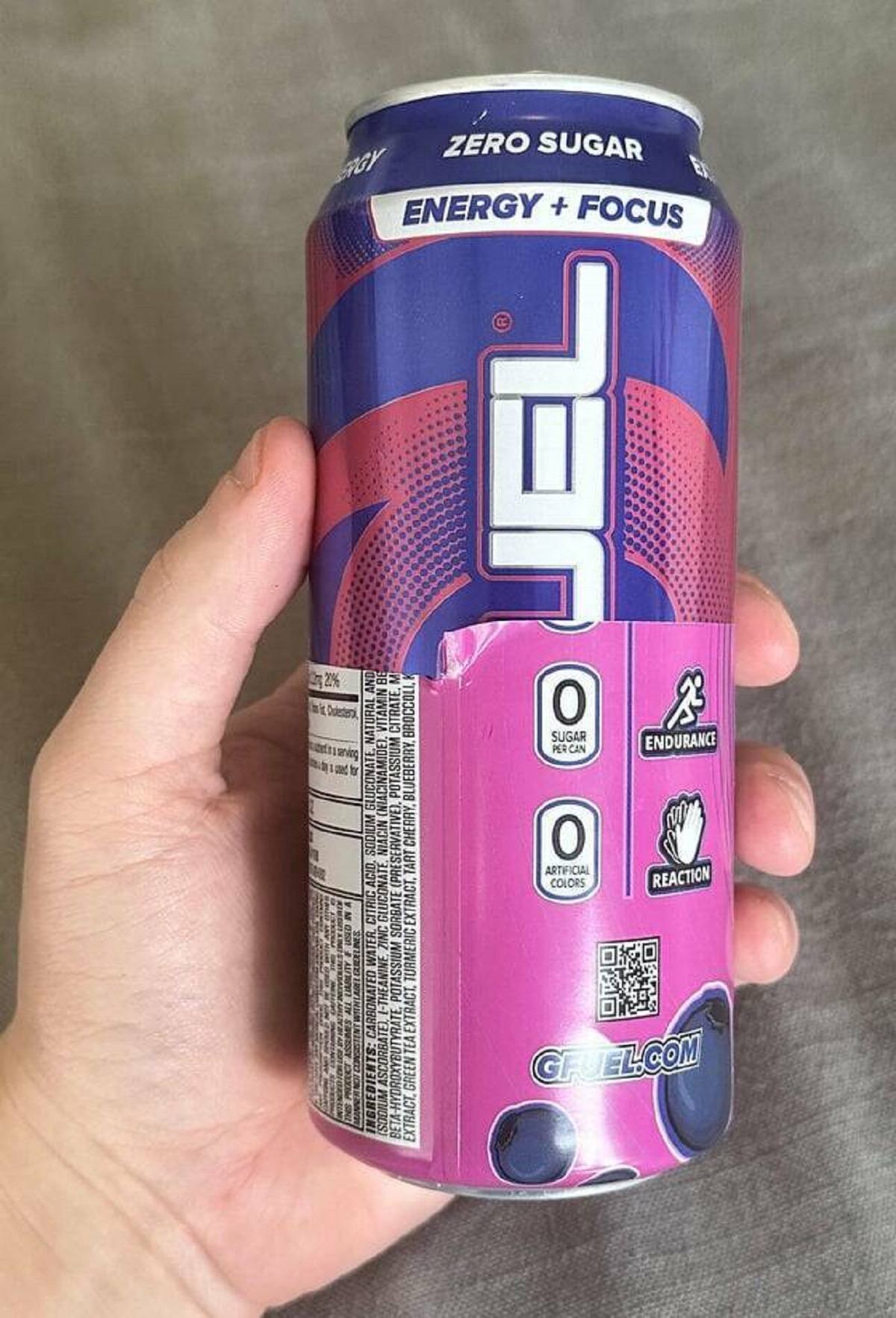 "This Energy Drink has a wrapper around the can, but removing the wrapper shows a can with normal print & a different flavor"