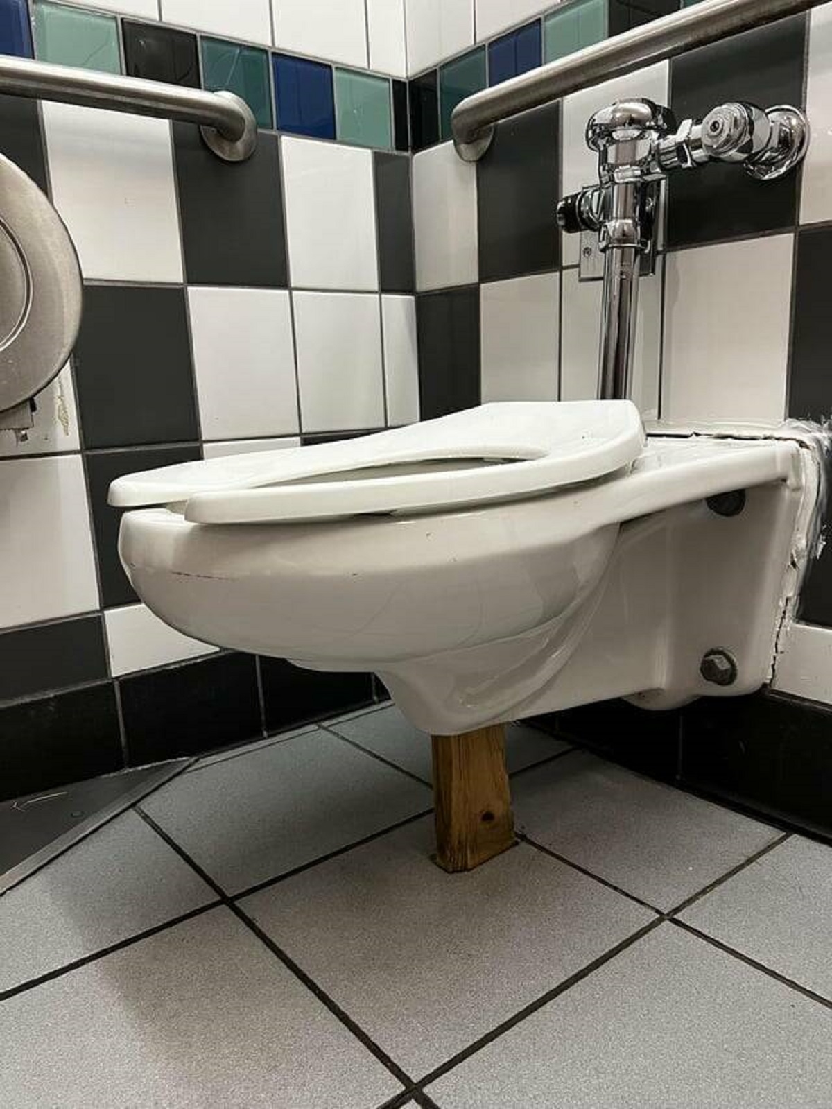 "Toilet at the Columbus International Airport"