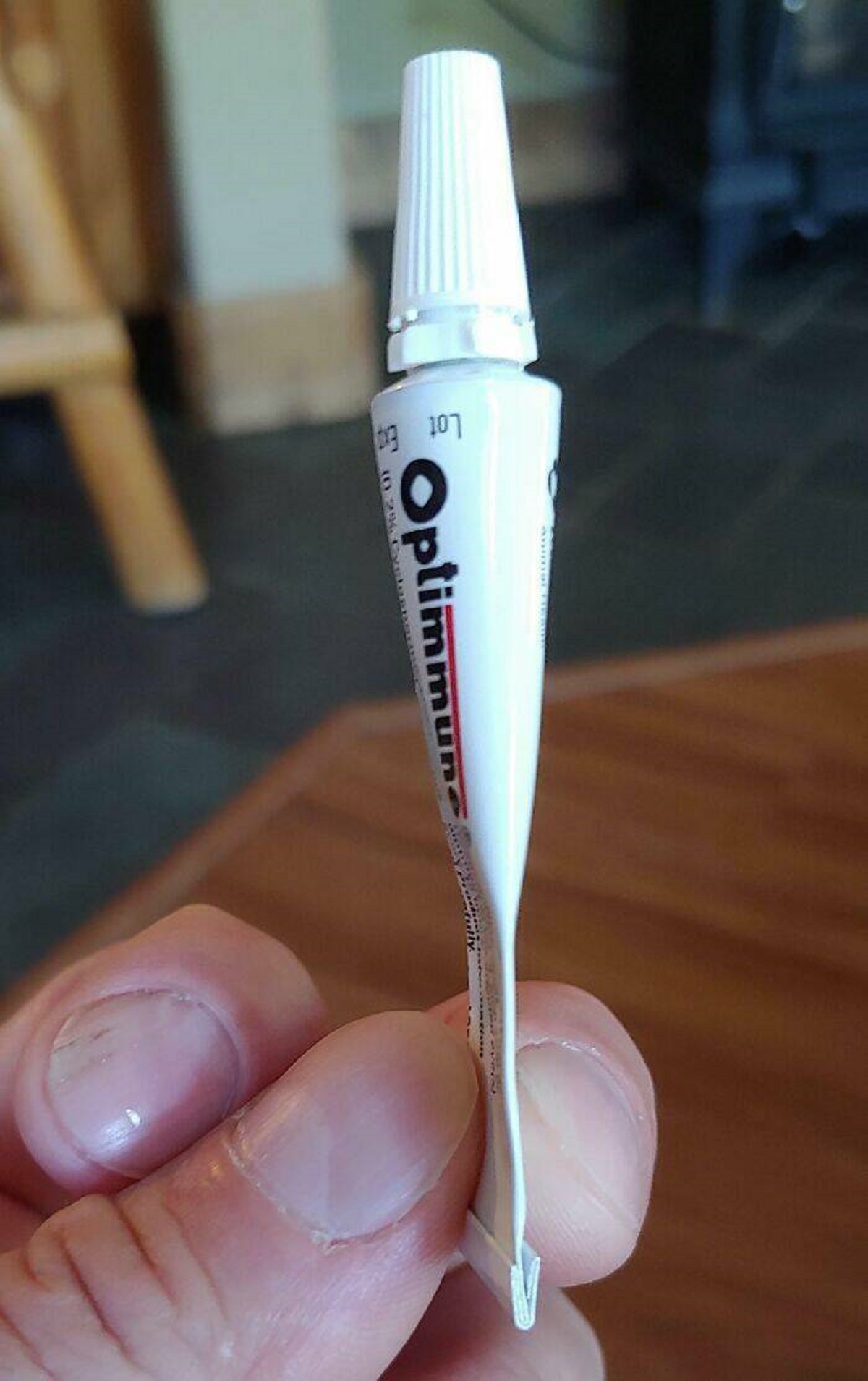 "$60 For Eye Drops That My Dog Needs Or He Will Go Blind. And This Is How Much Air I Had To Squeeze Out Before I Got Any Product"