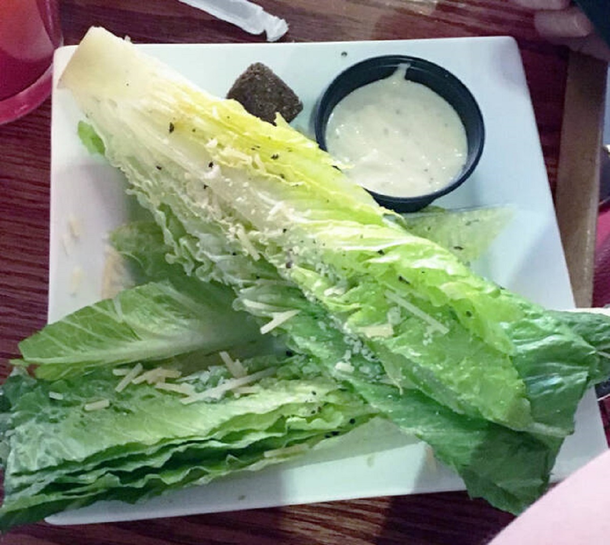 "A "Caesar Salad" At Red Robin"