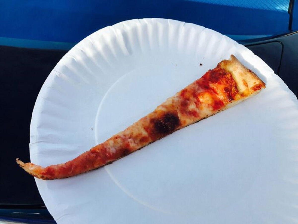 Instead Of Getting A Raise This Slice Of Pizza Was Used As A Motivation At My Last Job