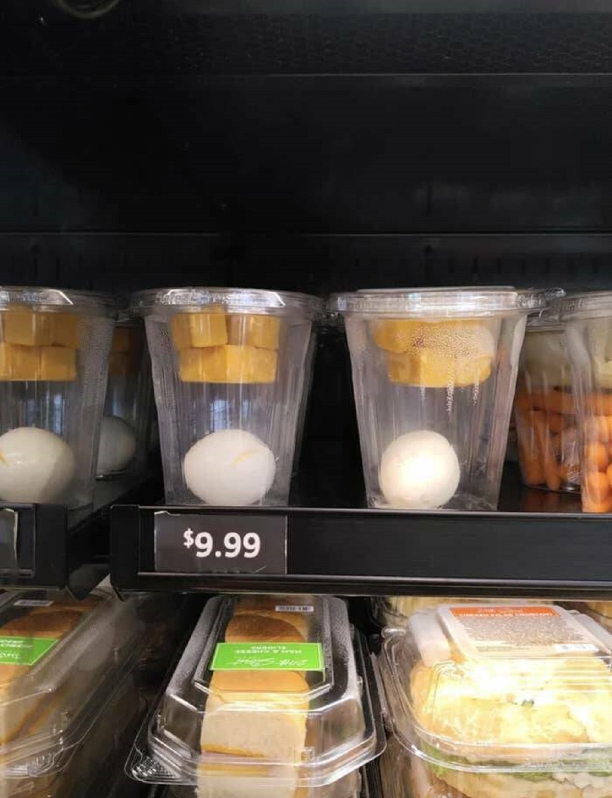 "Airport food is out of control — single egg and few pieces of cheese for $10."