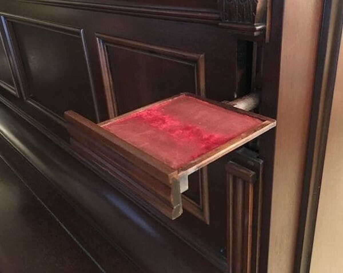 “My piano from 1885 has a hidden pop-out candle holder.”