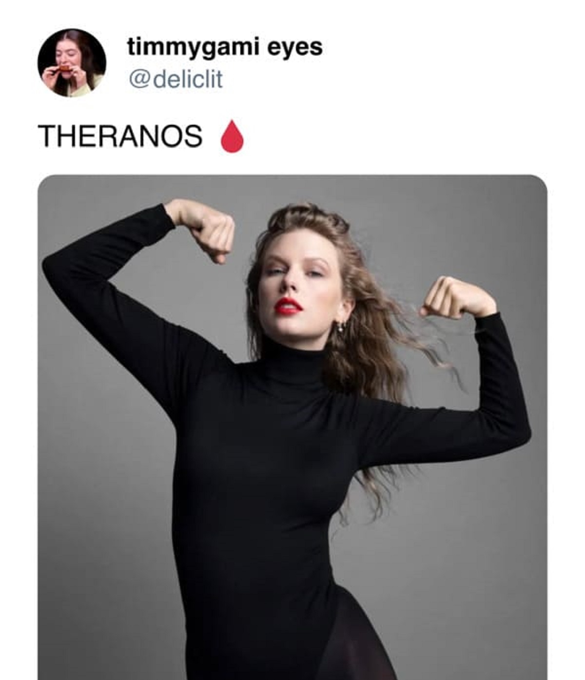 taylor swift person of the year - timmygami eyes Theranos