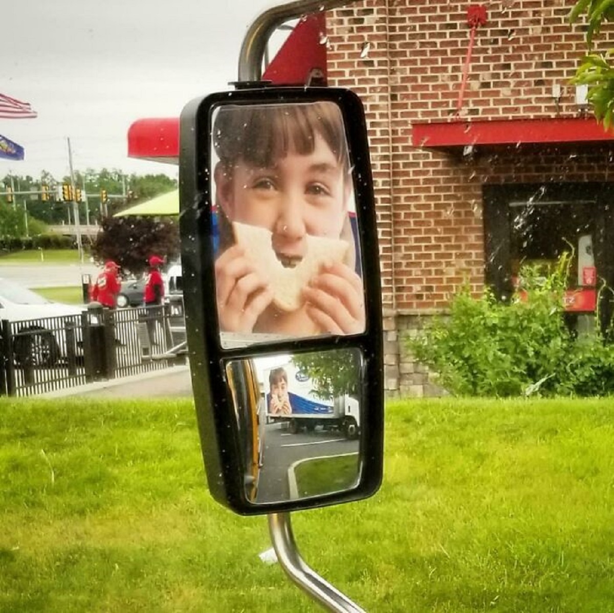 A Friend Of Mine Is A School Bus Driver And Nearly Had A Heart Attack When A Bread Truck Pulled Up Behind Her