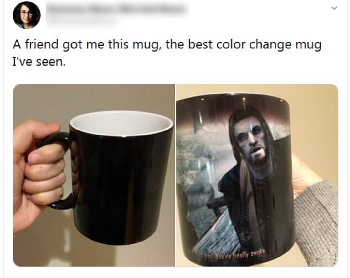 Who broke this mug