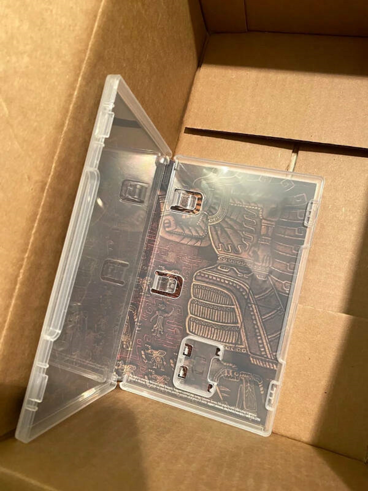 “Received an empty Zelda case from target.”