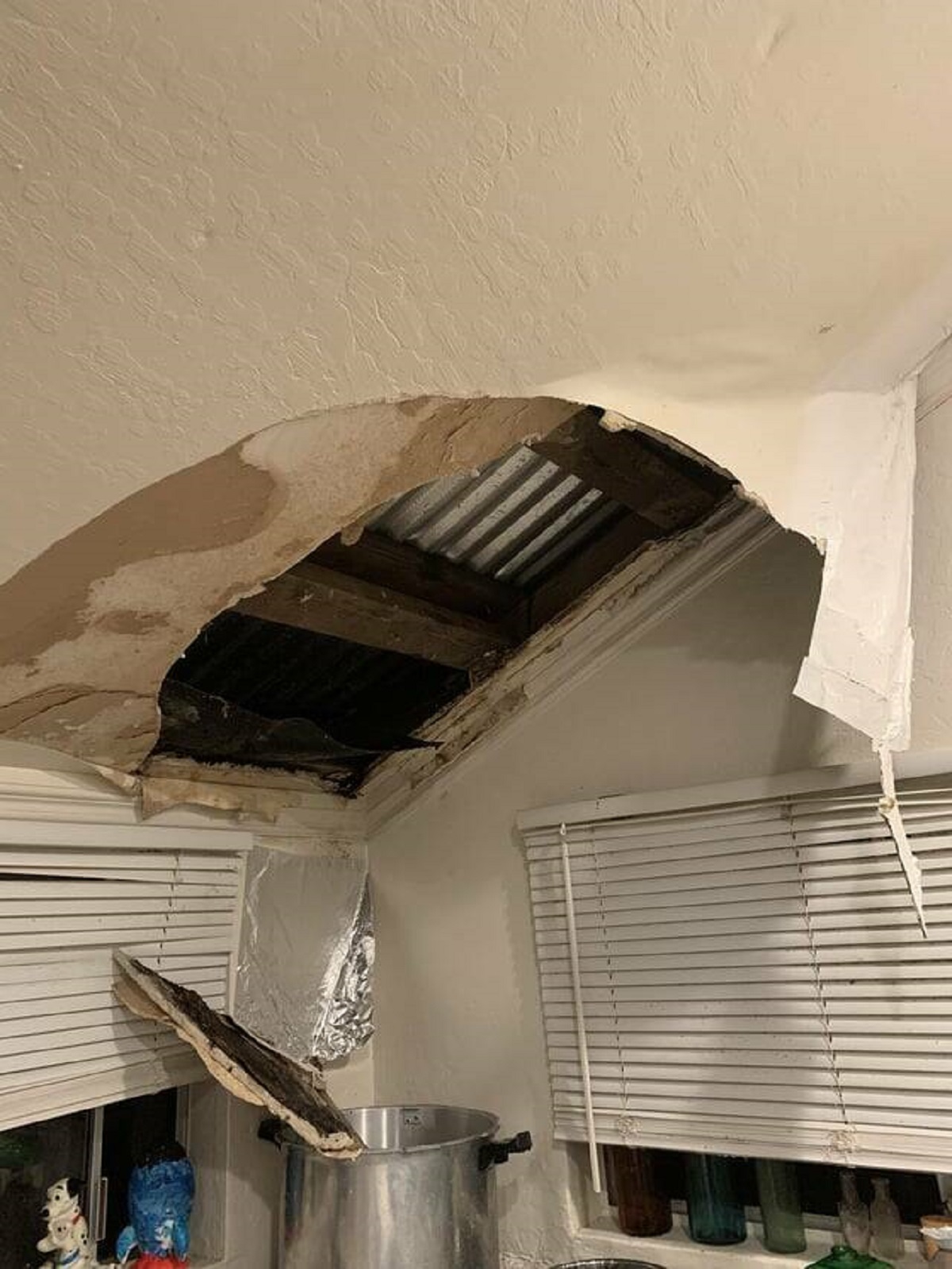 "When you try warning your landlords about the leak in your kitchen"