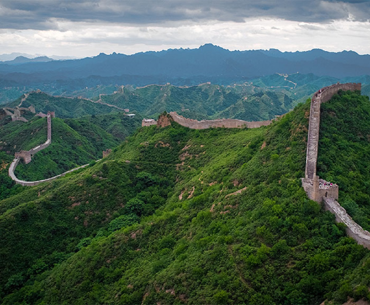 It would take 18 months to walk the great wall of China.