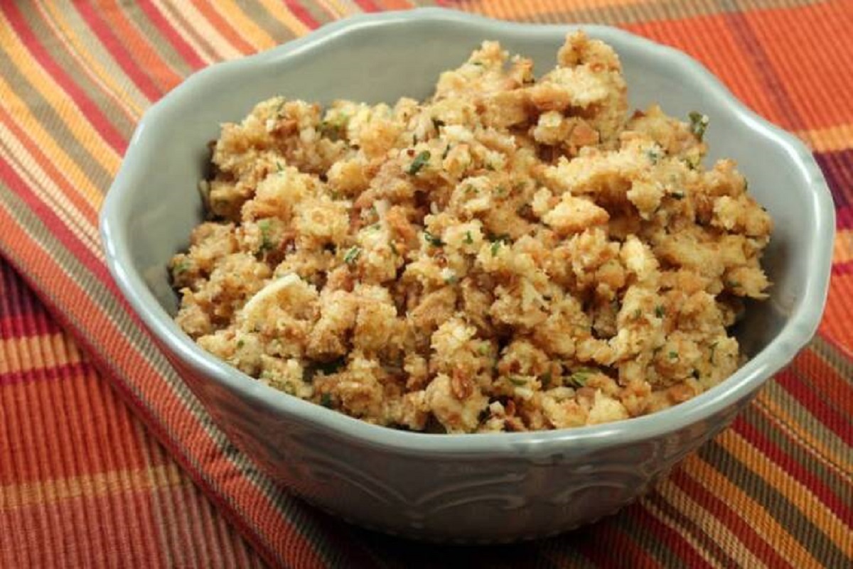 "When making meatloaf, add boxed stuffing mix. It'll act as your bread binder AND seasoning."