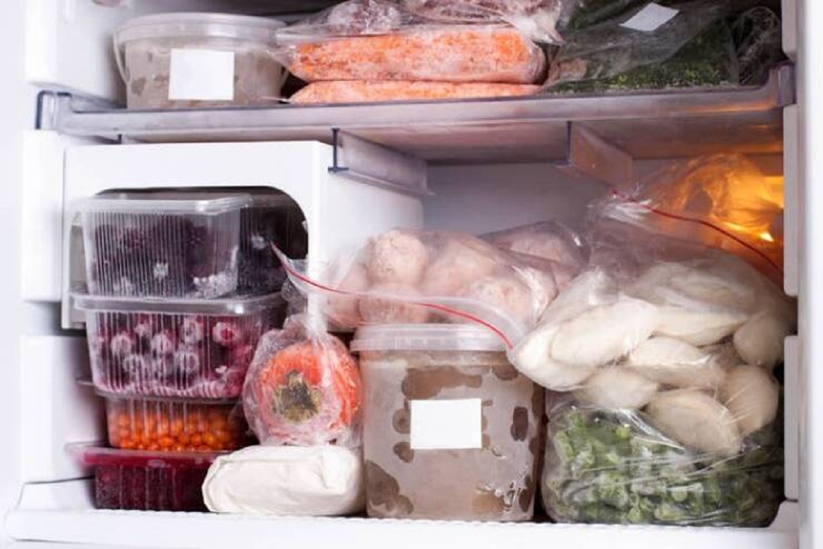 "I remove frozen items from the boxes they come in and just cut the cooking instructions out, then place them in bags. It saves so much room in my freezer!"