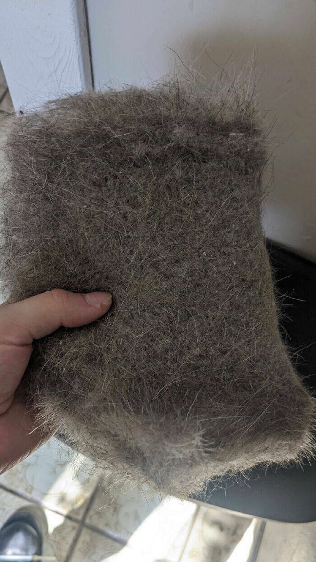 "My Coworker Drives Me Insane. My Coworker Doesn't Shut Doors, Refuses To Do Dishes, Doesn't Empty The Lint Trap, Etc. This Is What I Pulled Out Of It Today"