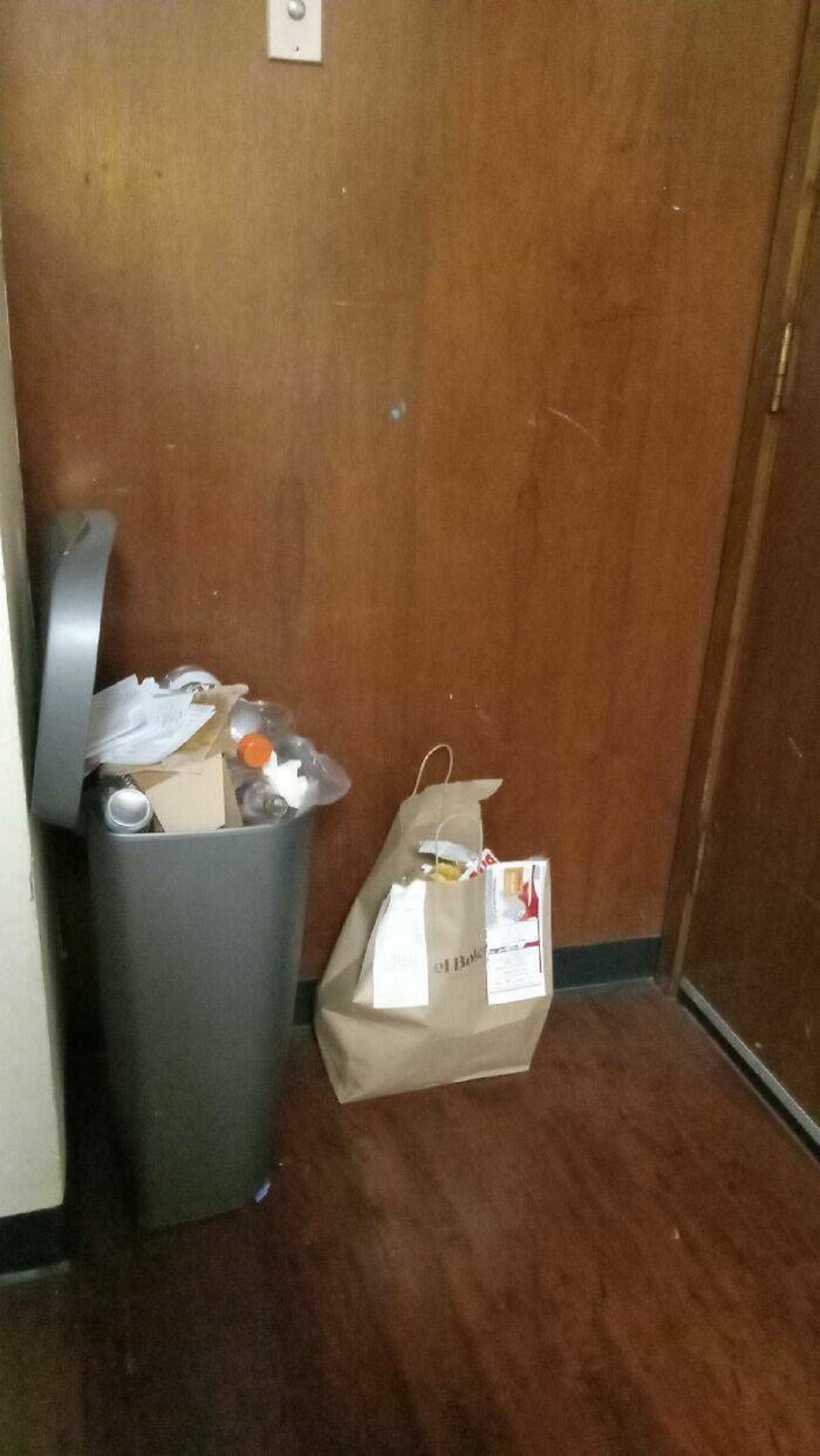 "The Way No One Bothers Taking Trash Out At Work"
